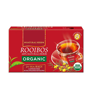 Rooibos Organic Herbal Tea - 25 Tea Bags UAE